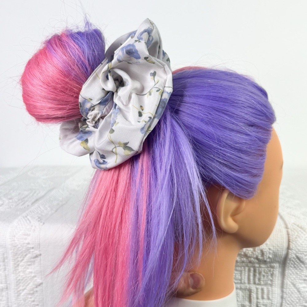 XXL Floral Hair Scrunchie